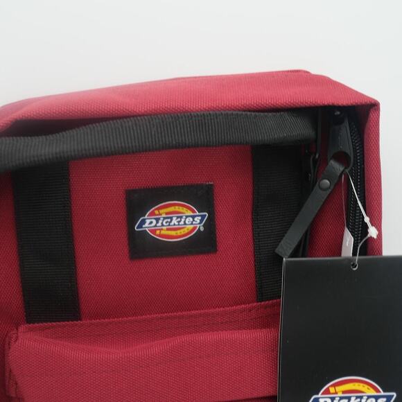 NEW Dickies Brooklyn Mini Backpack Travel Shoulder Book Bag Bloodstone Red - Picture 4 of 8